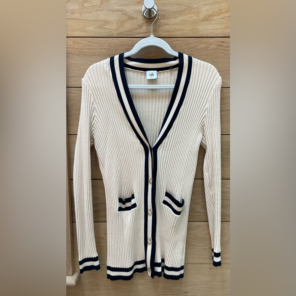 CAbi Radcliffe Cardigan.  Size Small
